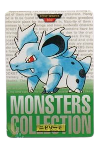 Nidorina [Green] 30 card from Bandai Carddass