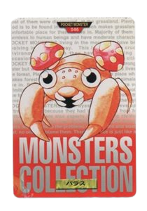 Paras [Red] 46 card from Bandai Carddass