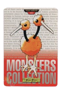 Doduo [Red] 84 card from Bandai Carddass