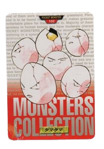 Exeggcute [Red] 102 card from Bandai Carddass
