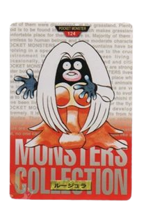 Jynx [Red] 124 card from Bandai Carddass