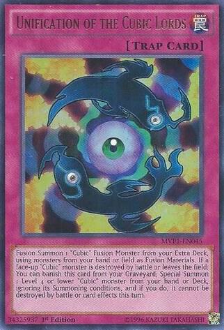 Unification of the Cubic Lords MVP1-EN045 card from The Dark Side of Dimensions Movie Pack