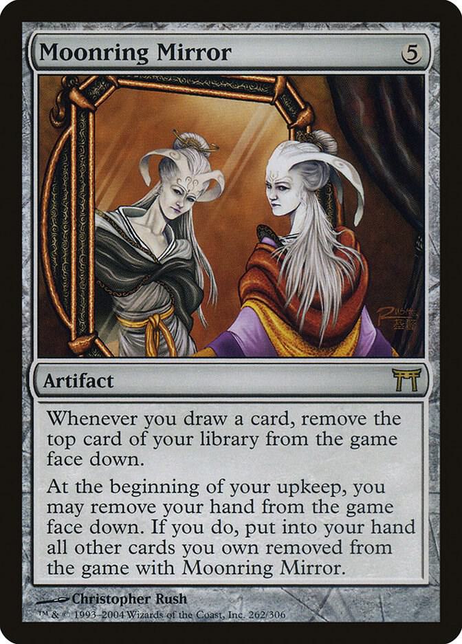 Moonring Mirror 262 card from Champions of Kamigawa