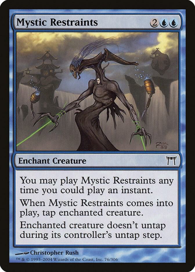 Mystic Restraints 76 card from Champions of Kamigawa