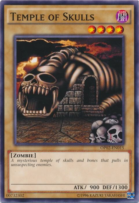 Temple of Skulls OP02-EN015 card from OTS Tournament Pack 2