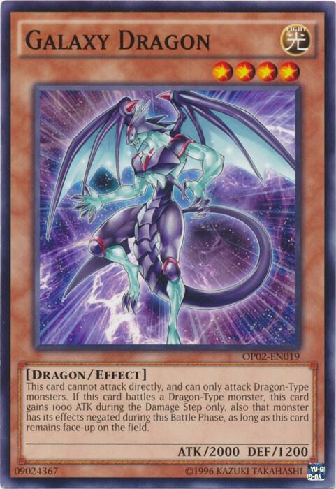 Galaxy Dragon OP02-EN019 card from OTS Tournament Pack 2