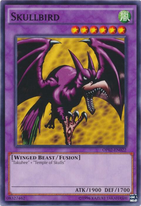 Skullbird OP02-EN022 card from OTS Tournament Pack 2