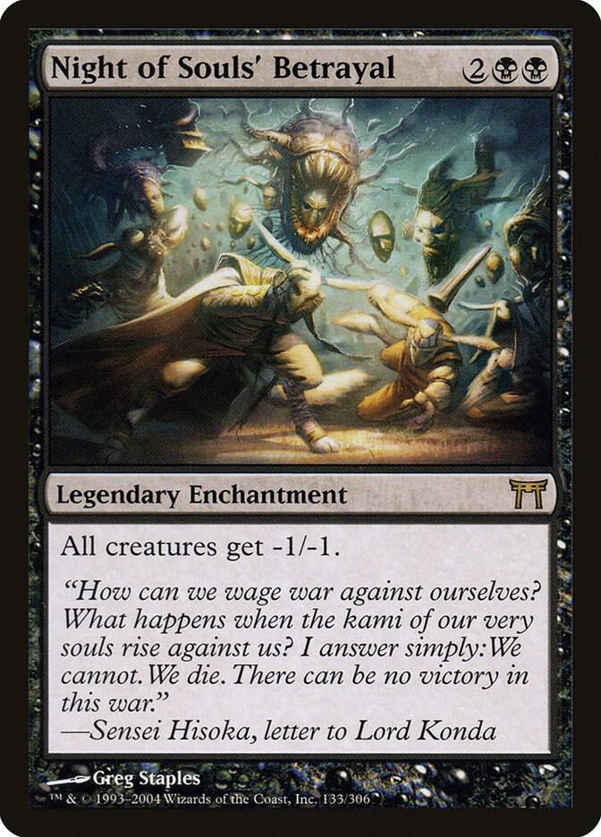 Night of Souls' Betrayal 133 card from Champions of Kamigawa