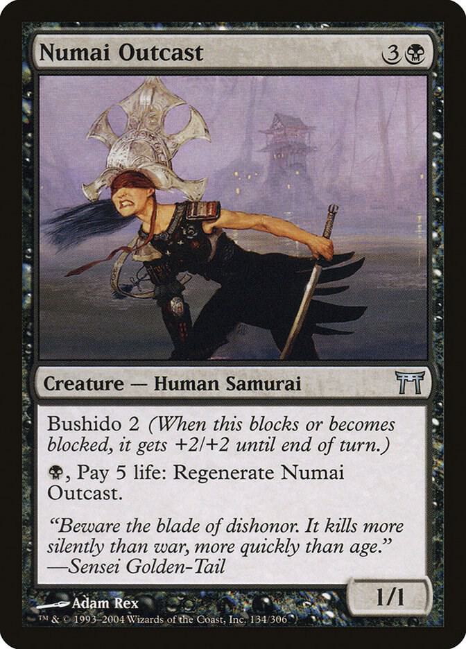 Numai Outcast 134 card from Champions of Kamigawa