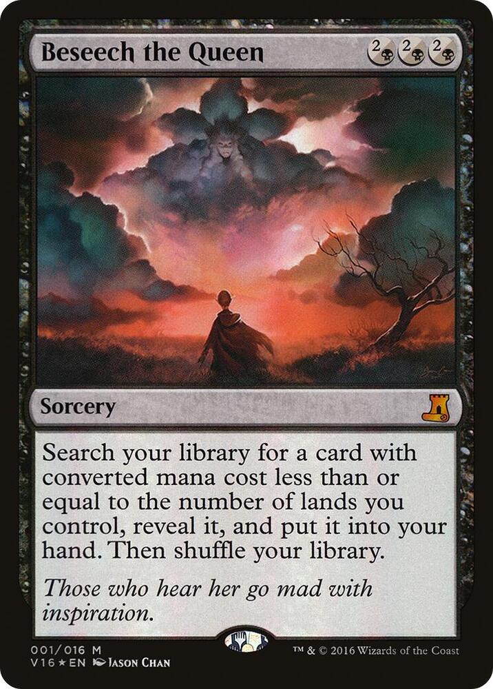 Beseech the Queen 1 card from From the Vault: Lore