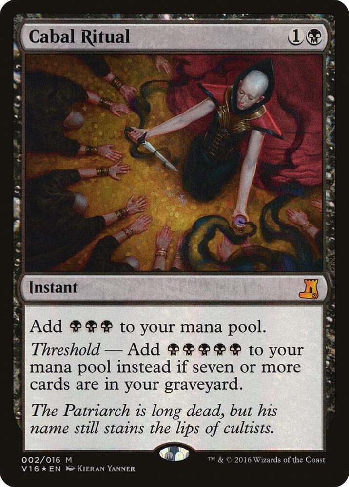 Cabal Ritual 2 card from From the Vault: Lore