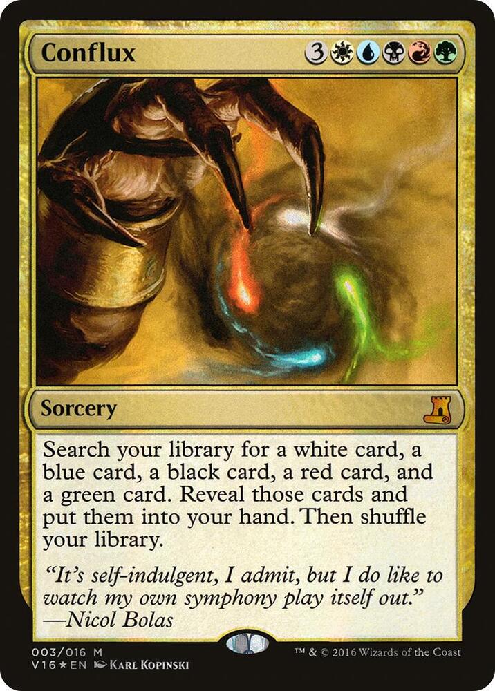 Conflux 3 card from From the Vault: Lore