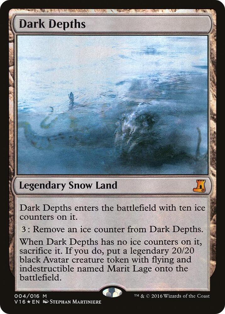 Dark Depths 4 card from From the Vault: Lore