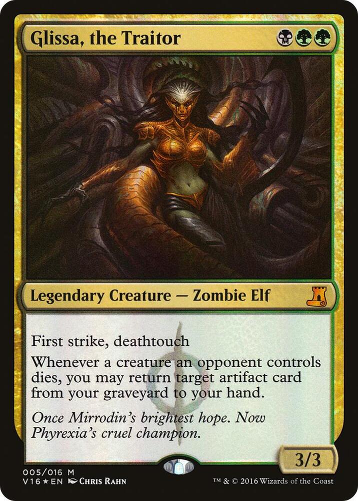 Glissa, the Traitor 5 card from From the Vault: Lore