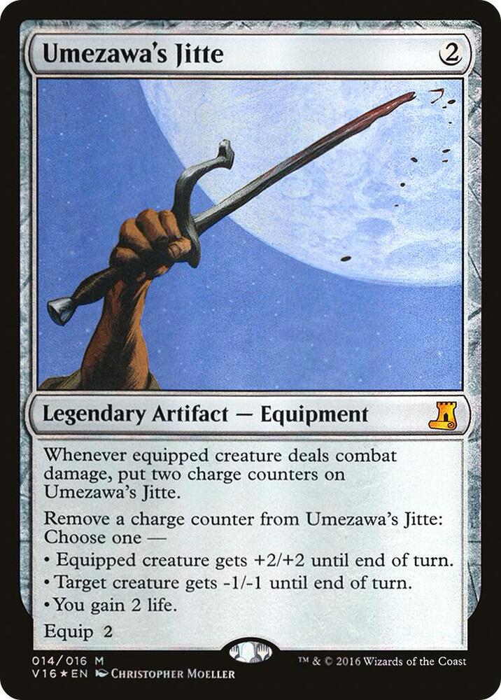 Umezawa's Jitte 14 card from From the Vault: Lore