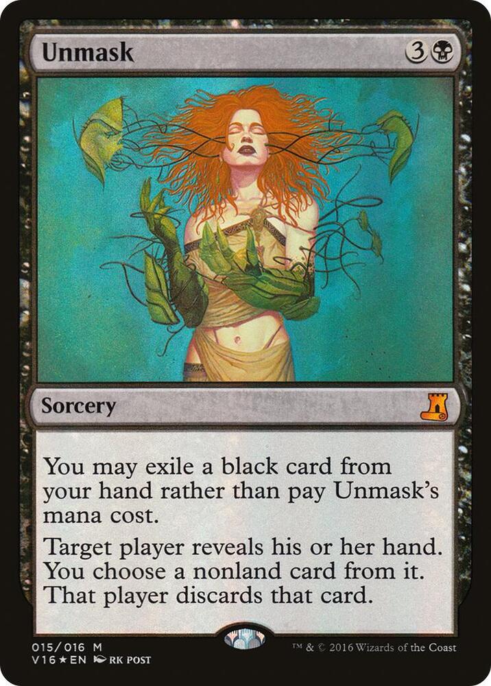 Unmask 15 card from From the Vault: Lore