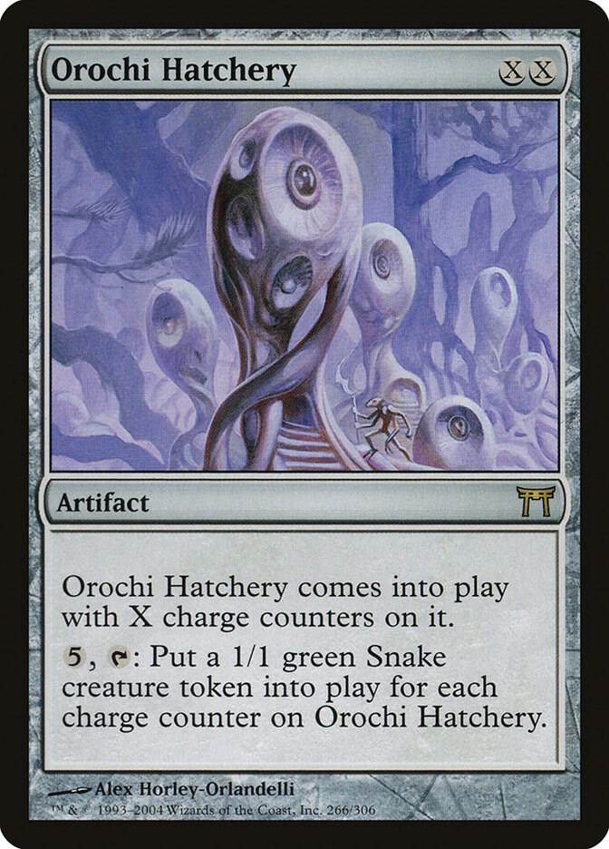 Orochi Hatchery 266 card from Champions of Kamigawa