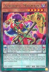Acrobatic Magician TDIL-EN009 card from The Dark Illusion