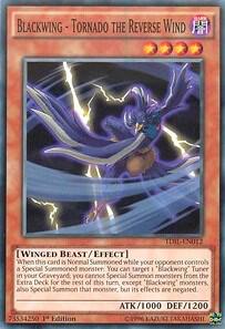 Blackwing - Tornado the Reverse Wind TDIL-EN012 card from The Dark Illusion