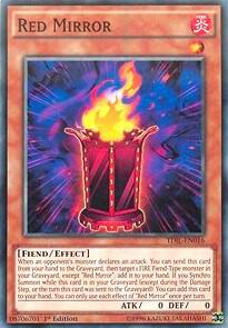Red Mirror TDIL-EN016 card from The Dark Illusion
