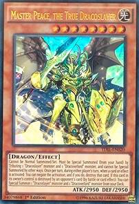 Master Peace, the True Dracoslayer TDIL-EN020 card from The Dark Illusion