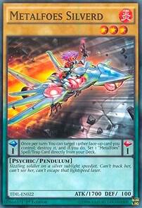 Metalfoes Silverd TDIL-EN022 card from The Dark Illusion