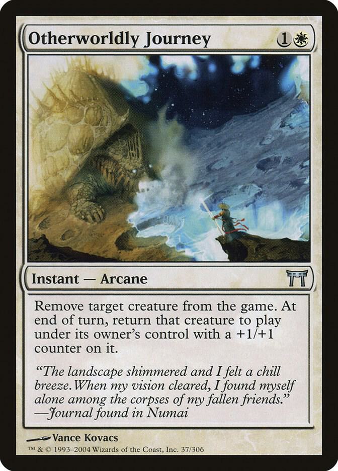 Otherworldly Journey 37 card from Champions of Kamigawa