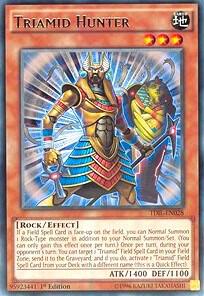 Triamid Hunter TDIL-EN028 card from The Dark Illusion