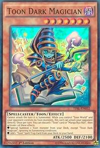 Toon Dark Magician TDIL-EN032 card from The Dark Illusion