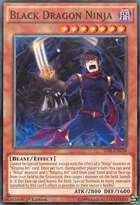 Black Dragon Ninja TDIL-EN036 card from The Dark Illusion