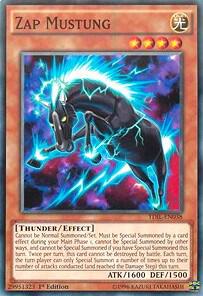 Zap Mustung TDIL-EN038 card from The Dark Illusion