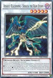 Assault Blackwing - Sohaya the Rain Storm TDIL-EN048 card from The Dark Illusion