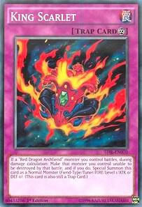 King Scarlet TDIL-EN070 card from The Dark Illusion