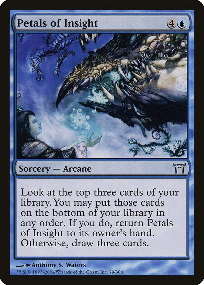 Petals of Insight 79 card from Champions of Kamigawa