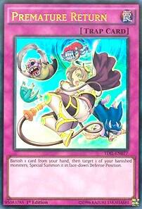 Premature Return TDIL-EN077 card from The Dark Illusion
