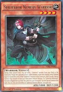 Subterror Nemesis Warrior TDIL-EN082 card from The Dark Illusion