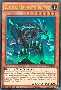 Subterror Behemoth Umastryx TDIL-EN083 card from The Dark Illusion