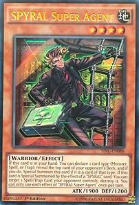 SPYRAL Super Agent TDIL-EN086 card from The Dark Illusion