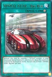 SPYRAL GEAR - Big Red TDIL-EN089 card from The Dark Illusion