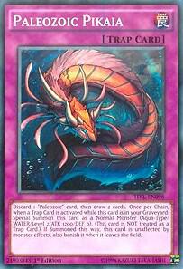 Paleozoic Pikaia TDIL-EN098 card from The Dark Illusion