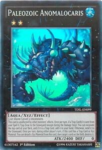 Paleozoic Anomalocaris TDIL-EN099 card from The Dark Illusion