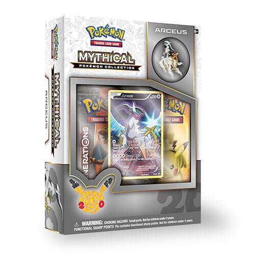 Mythical Pokemon Collection Box [Arceus] card from Generations