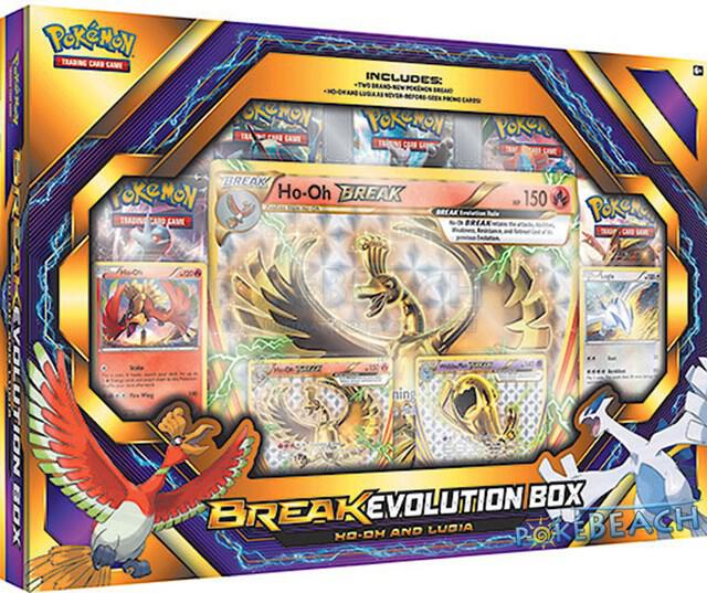 BREAK Evolution Box [Ho-oh and Lugia] card from XY - Fates Collide