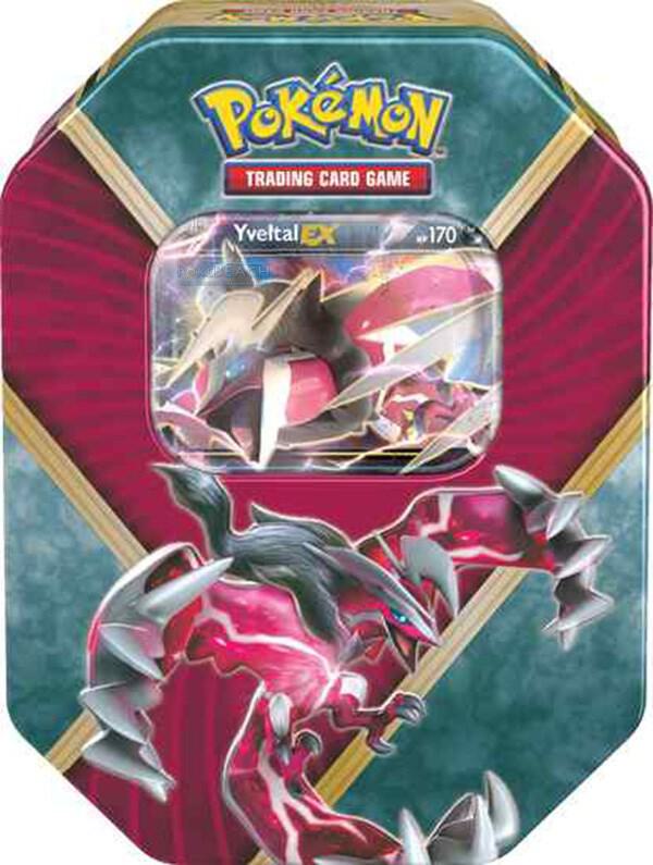 Shiny Kalos Tin [Yveltal EX] card from XY - Fates Collide
