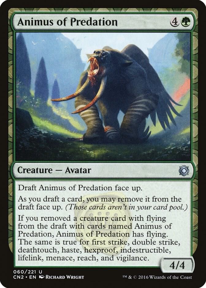 Animus of Predation 60 card from Conspiracy: Take the Crown