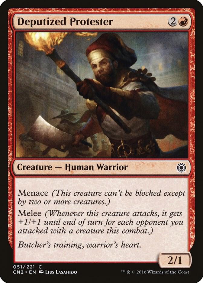 Deputized Protester 51 card from Conspiracy: Take the Crown