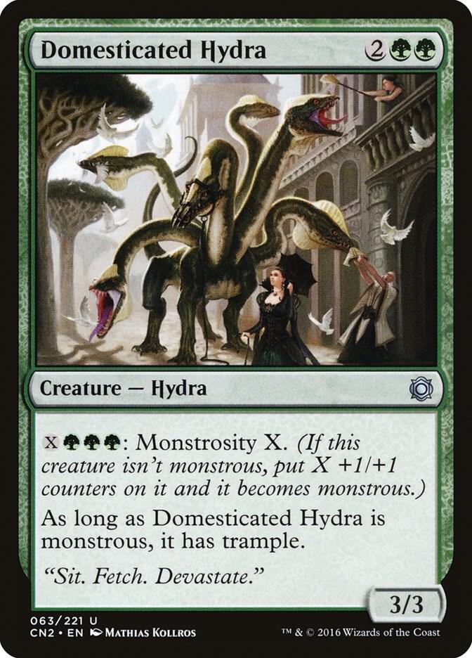 Domesticated Hydra 63 card from Conspiracy: Take the Crown