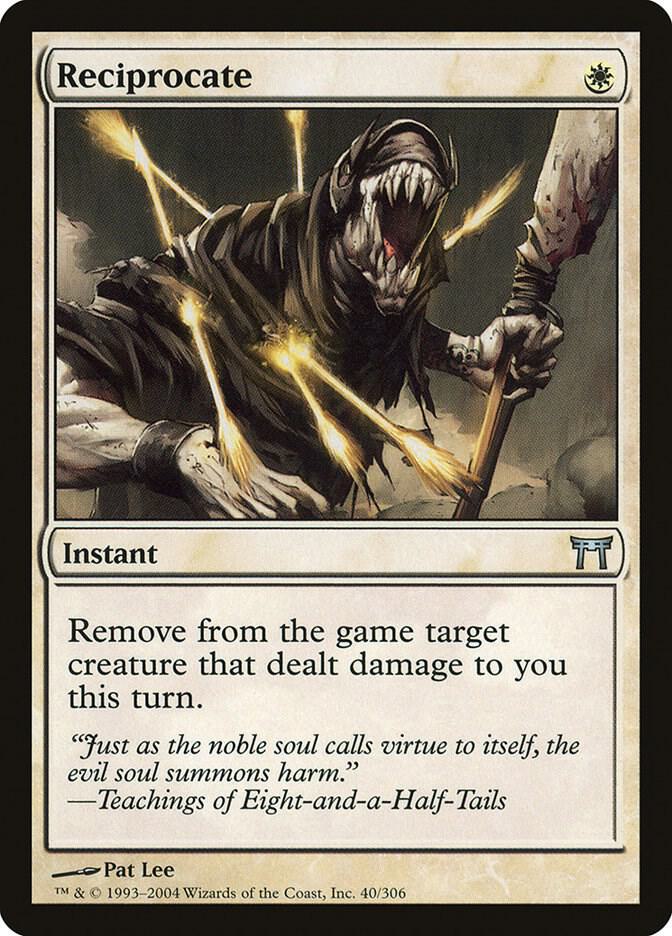 Reciprocate 40 card from Champions of Kamigawa