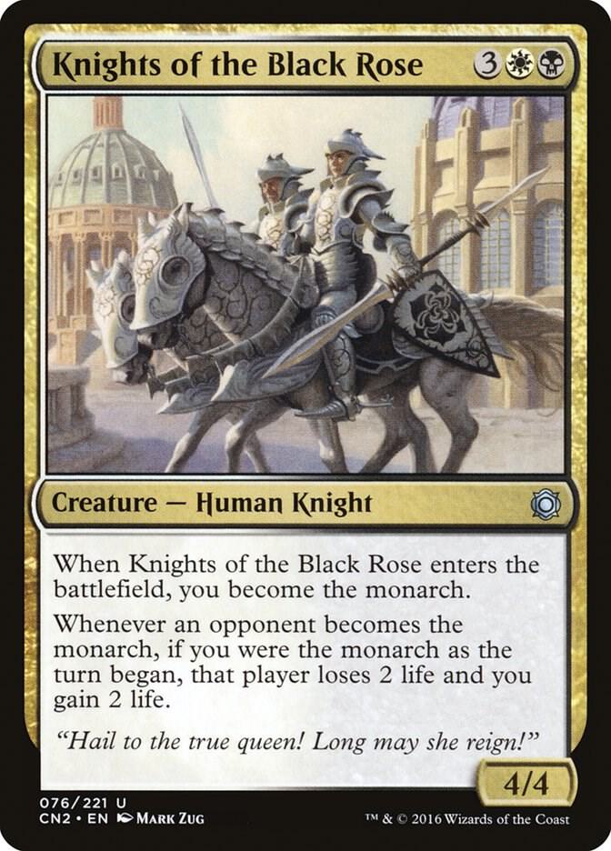 Knights of the Black Rose 76 card from Conspiracy: Take the Crown