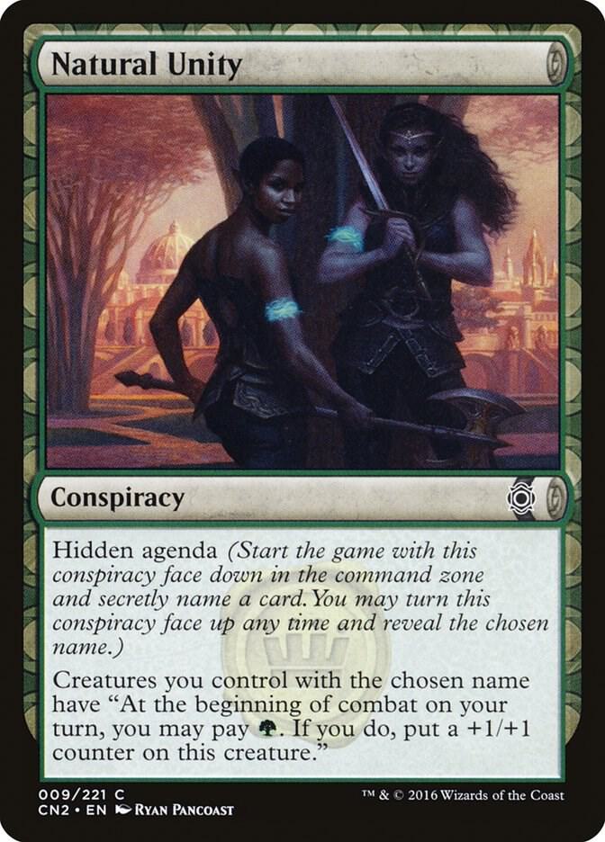 Natural Unity 9 card from Conspiracy: Take the Crown